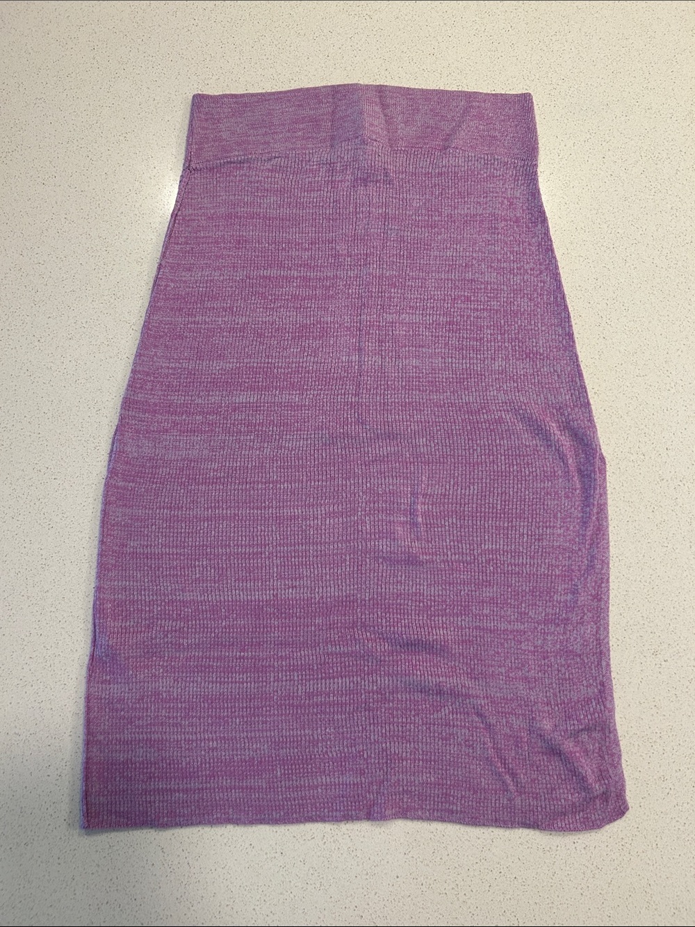 Free People Lavender Knit Midi Skirt